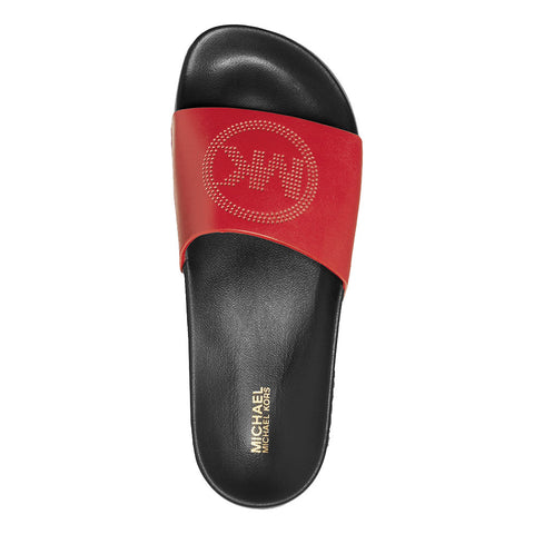 Michael kors deals red slides